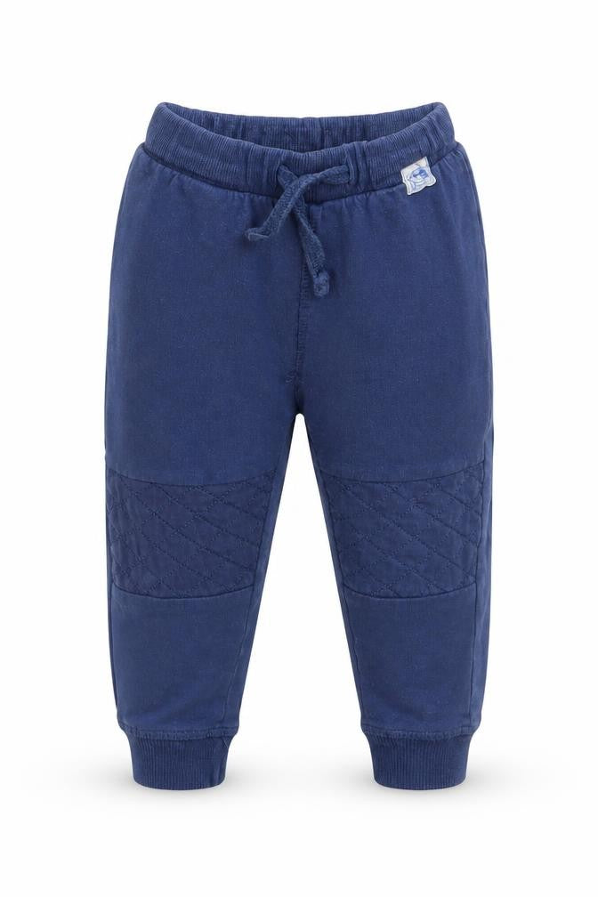 Urban Adventure Boys Blue   Jogger Trousers Size 12-18 Months  - Waist 16in; Inside  leg 10in