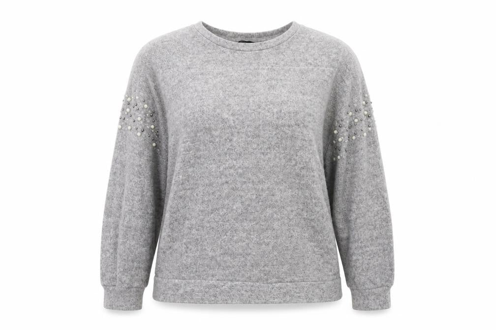 Front view of George women’s grey jumper, size L