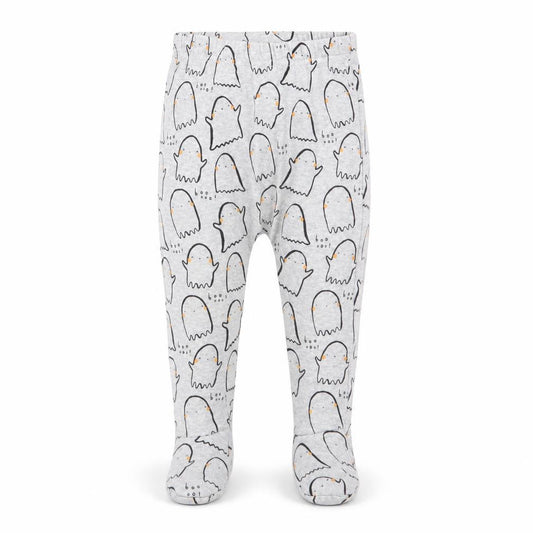 Front view of Asda George boys’ grey geometric babydoll pyjama pants, size 9-12, months
