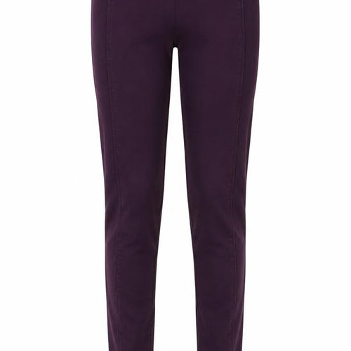 Zara Womens Purple  Jersey Trousers  Size 10 L30 in