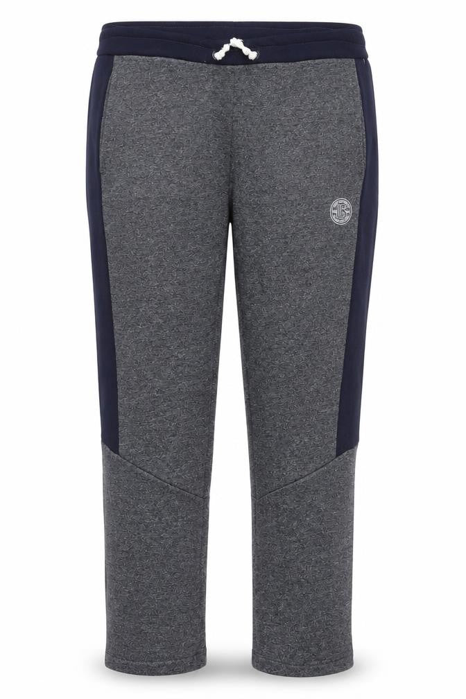 Front view of Matalan women’s grey sweatpants, size M, 25-inch leg