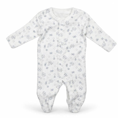 Matalan Baby White Geometric  Babygrow One-Piece Size Newborn