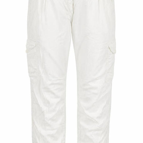 Best Mountain Womens White   Trousers  Size 12 L28 in