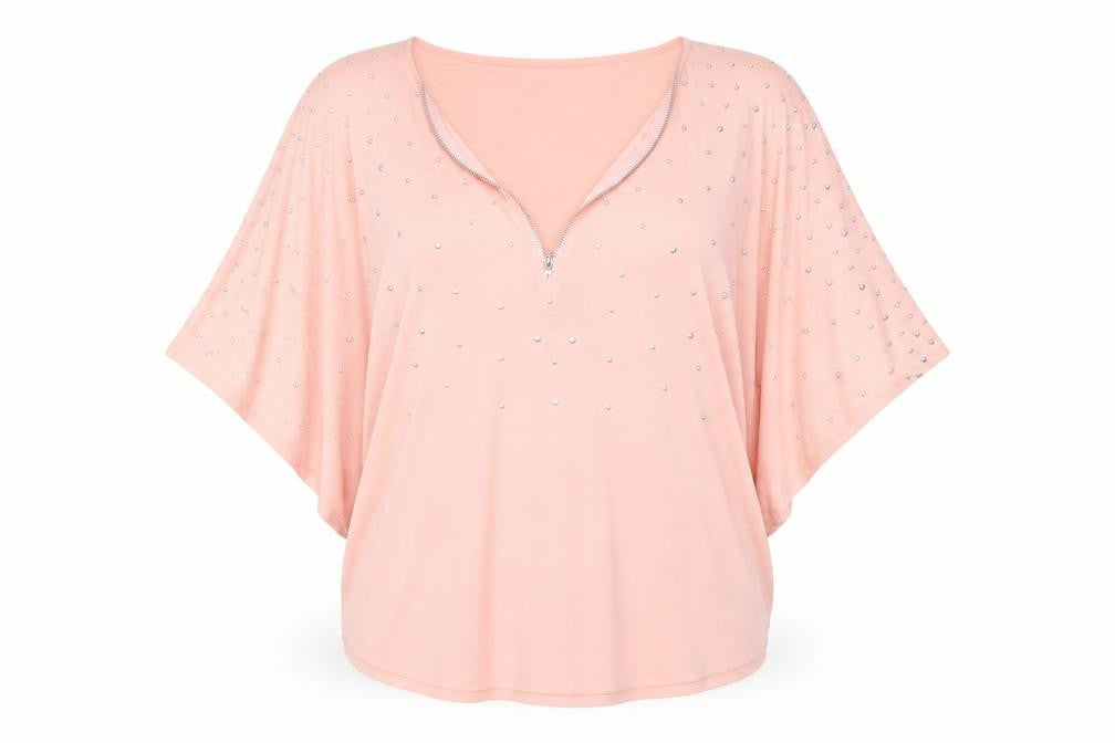 Front view of Blue Vanilla women’s pink jumper, size S