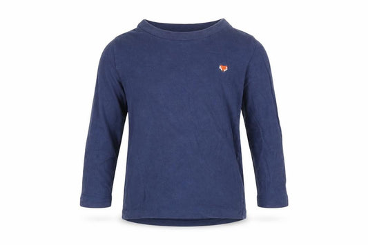 Front view of Matalan Baby Blue Basic T-Shirt, size 12-18, Months - Fox