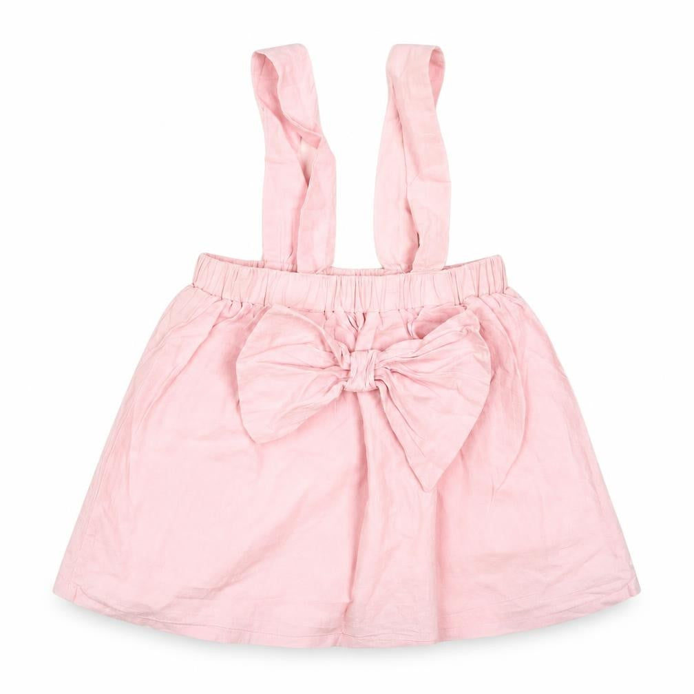 Pat Pat Girls Pink   Skater Skirt Size 3-6 Months  - Suspenders