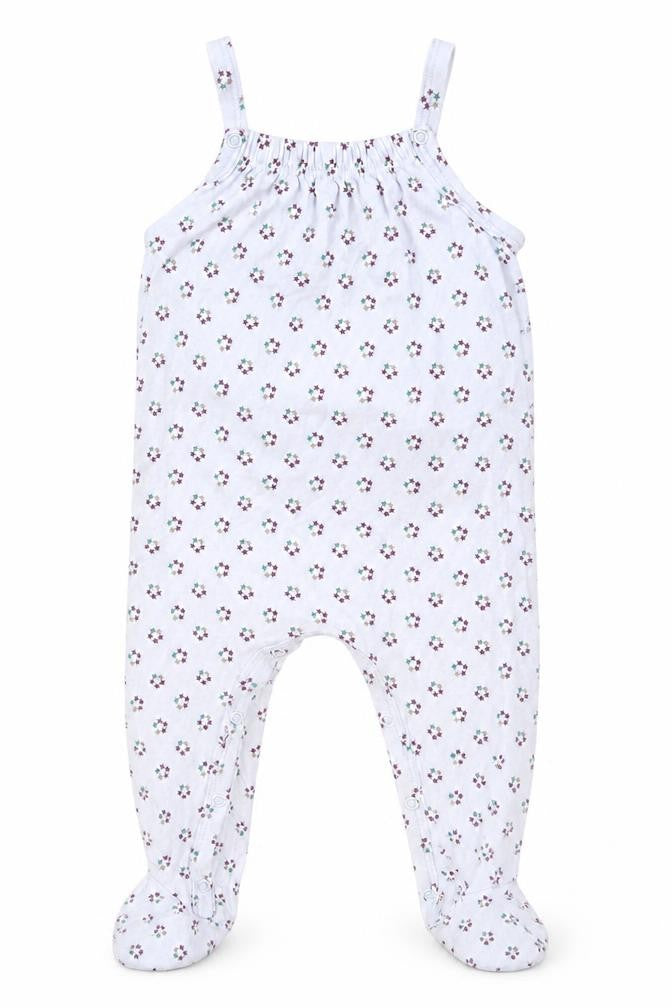 Preworn Girls Blue Geometric  Cami One Piece Size 9-12 Months  - Stars