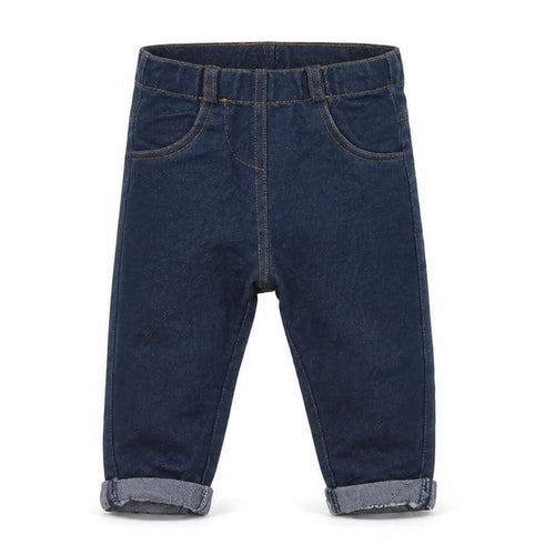 Kiabi Baby Blue  Denim Snow Pants Jeans Size 12 Months