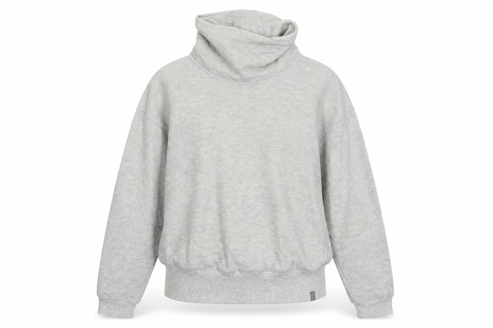 Front view of Next women’s grey jumper, size S