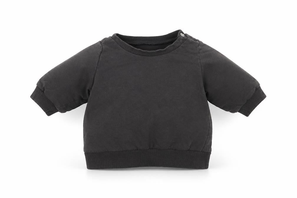 Front view of H&M Baby Brown Basic T-Shirt, size 0-3, Months -, size 1-2, m