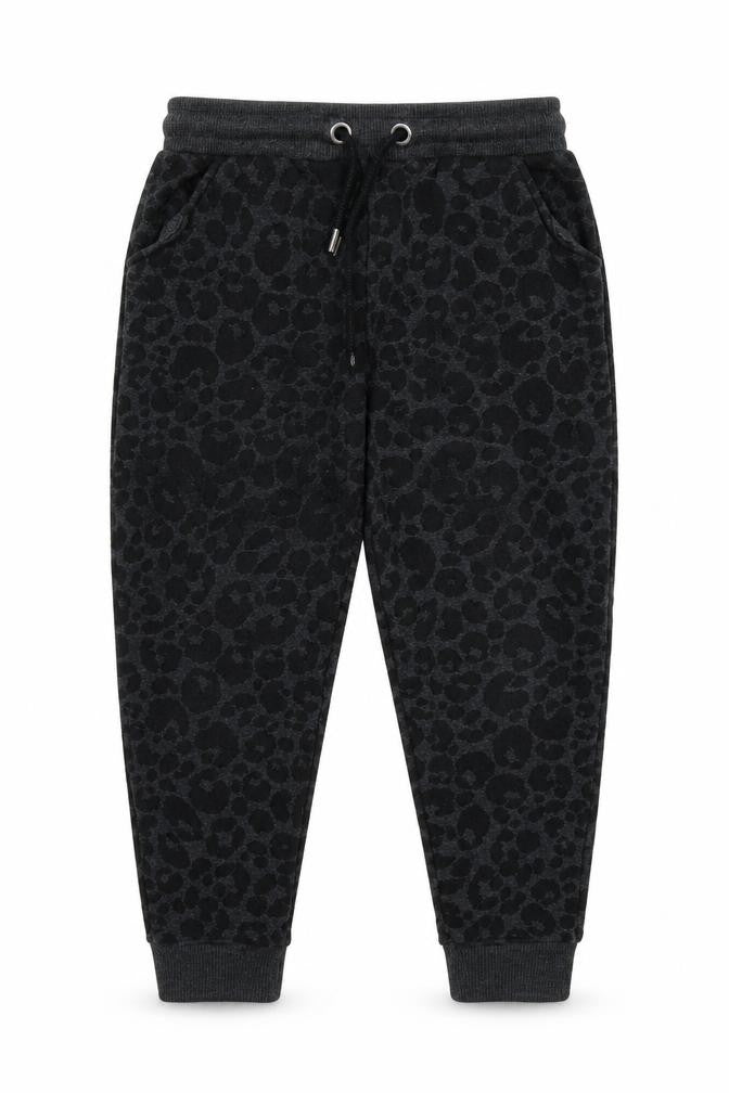 NXT Girls Grey Animal Print  Jogger Trousers Size 9 Months