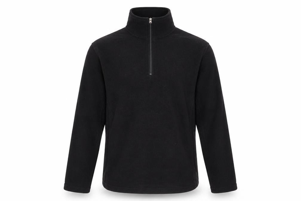 Front view of Active men’s black jumper, size M