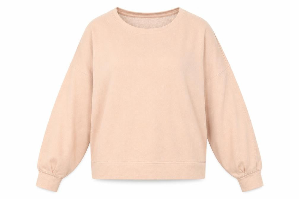Front view of Next women’s pink jumper, size L