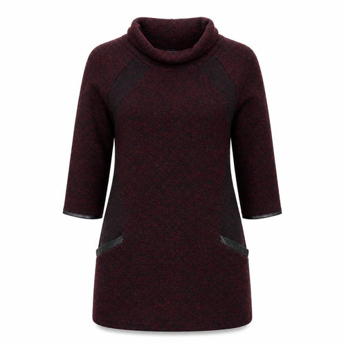 Luca Vanucci Womens Brown  Knit Jumper Dress  Size M