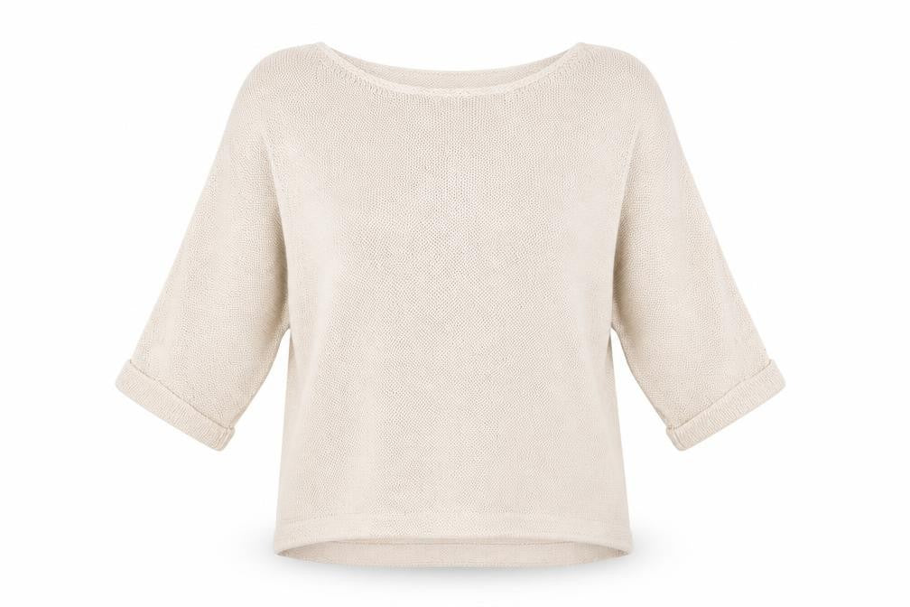 Front view of H&M women’s pink jumper, size M