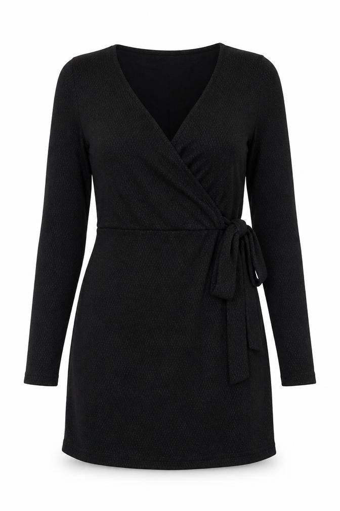 Front view of Blue Vanilla women’s black a-line, size UK 10