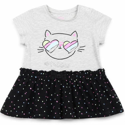 Cool Club Girls Grey   Fit & Flare  Size 9-12 Months