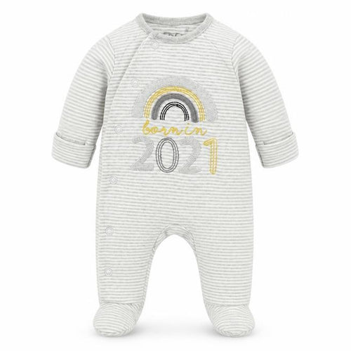 F&F  Boys Grey   Babygrow One-Piece Size Newborn