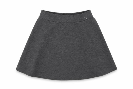 Front view of Next girls’ grey a-line skirt, size 9, years