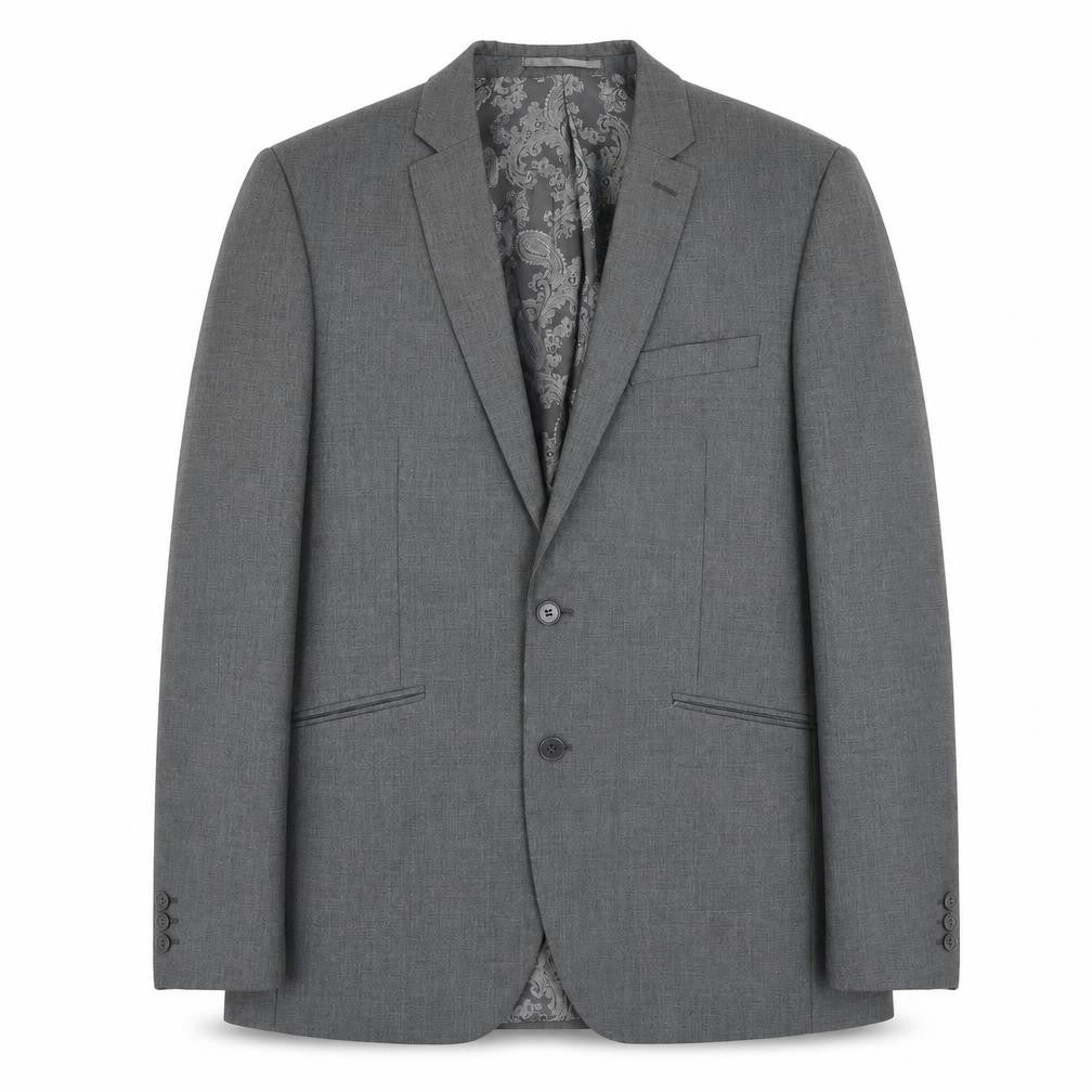 Front view of Occasion men’s grey jacket blazer, size 40