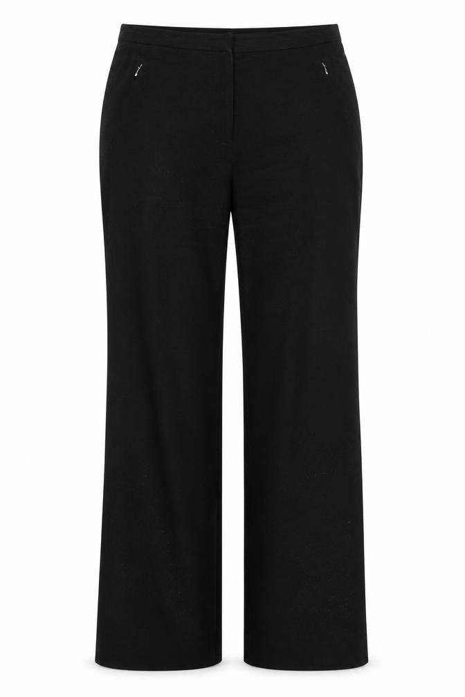 Joella Di Marco   Womens Black   Trousers  Size L L31 in
