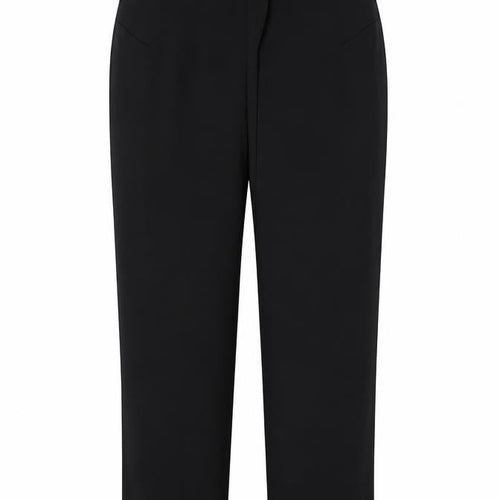 Marks and Spencer  Womens Black Paisley  Trousers  Size 12 L25 in