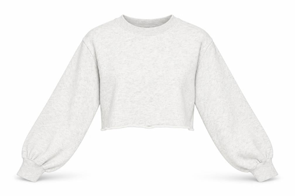 Front view of H&M women’s grey jumper, size XS