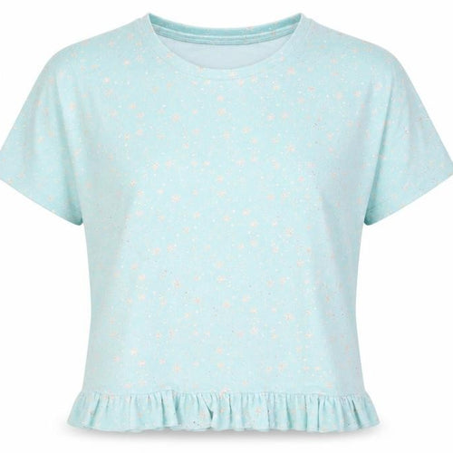 F&F Womens Blue   Pullover Jumper Size 12  - loungewear, shiny stars