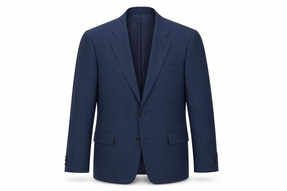 SIMON TAYLOR Mens Blue    Suit Jacket Size 42
