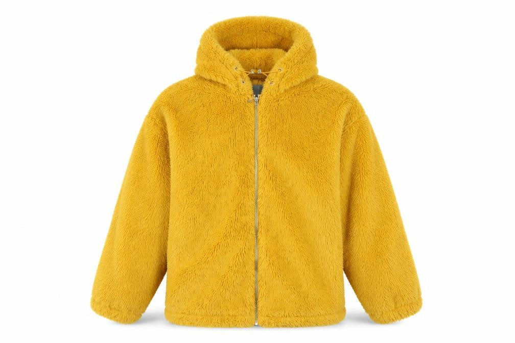 Front view of Primark women’s orange overcoat coat, size M