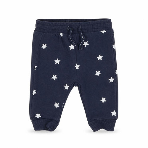 H&M Baby Blue   Jogger Leggings Size 3-6 Months  - Stars