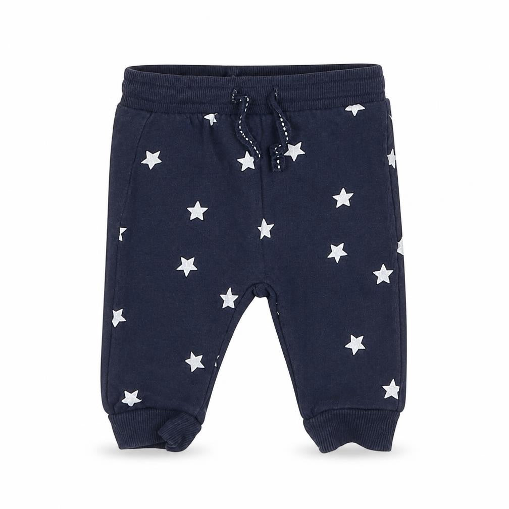 H&M Baby Blue   Jogger Leggings Size 3-6 Months  - Stars