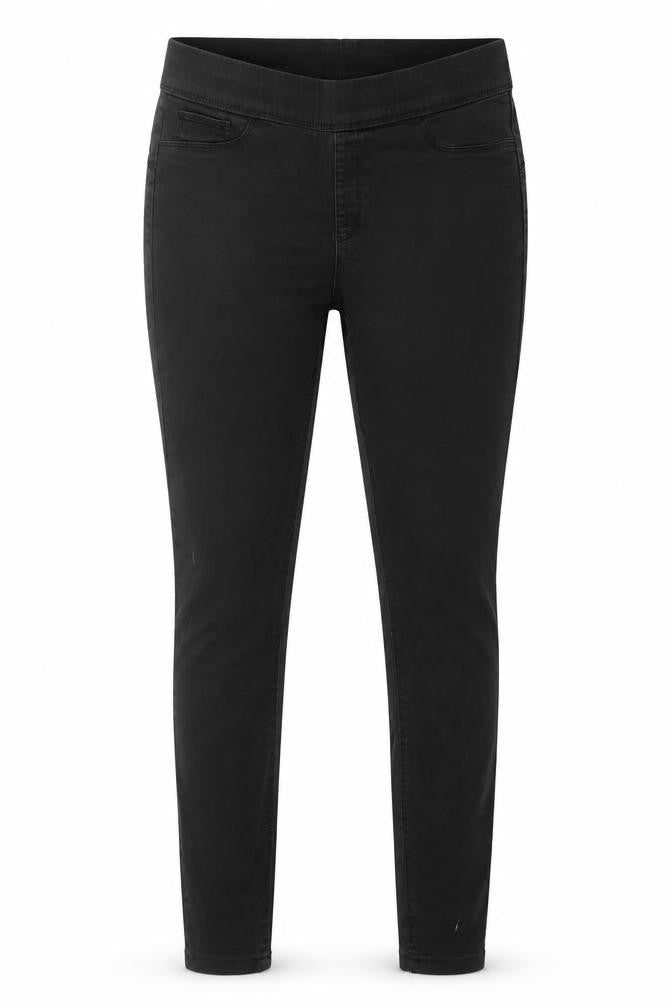 Denim & Co. Womens Black  Denim Jegging Jeans Size 10 L29 in