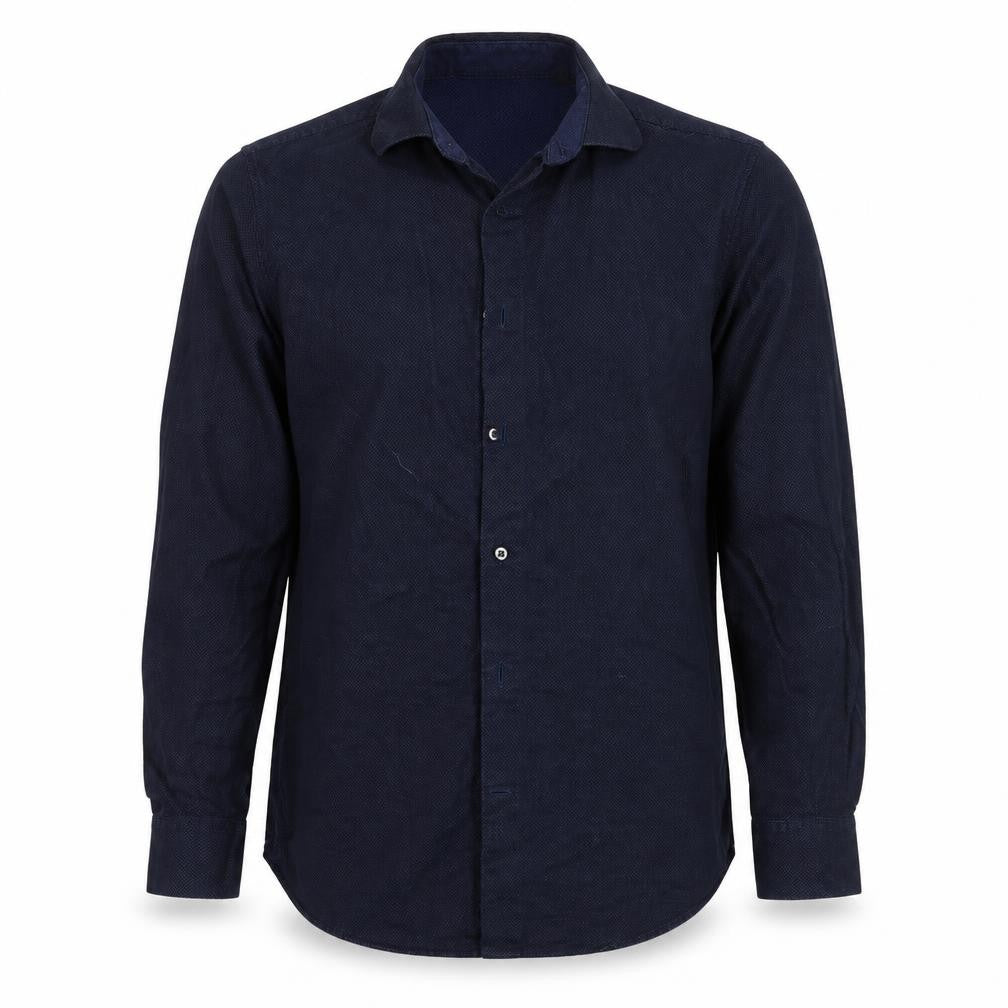 Next Mens Blue    Button-Up Size 15.5