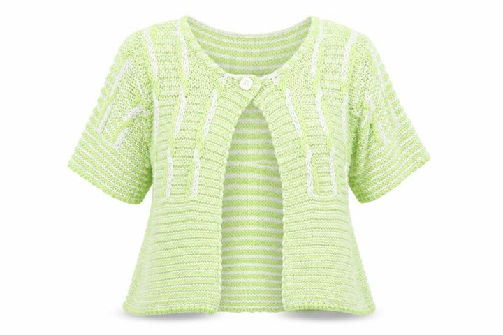 Roman Womens Green  Knit Cardigan Jumper Size 14
