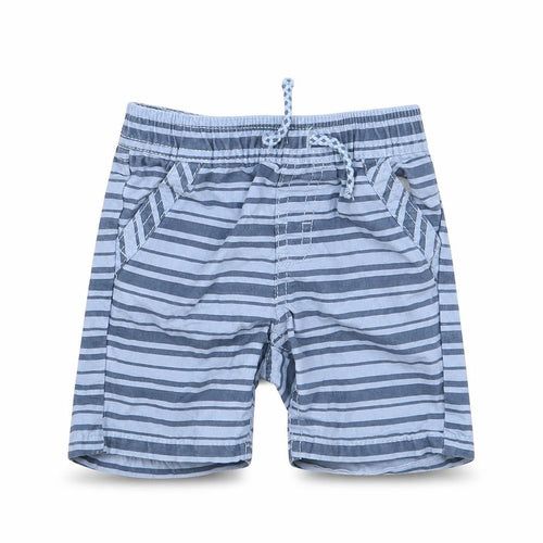 Priamrk Baby Blue Striped  Sweatpants Trousers Size 6-9 Months  - Waist 16in; Inside  leg 3in