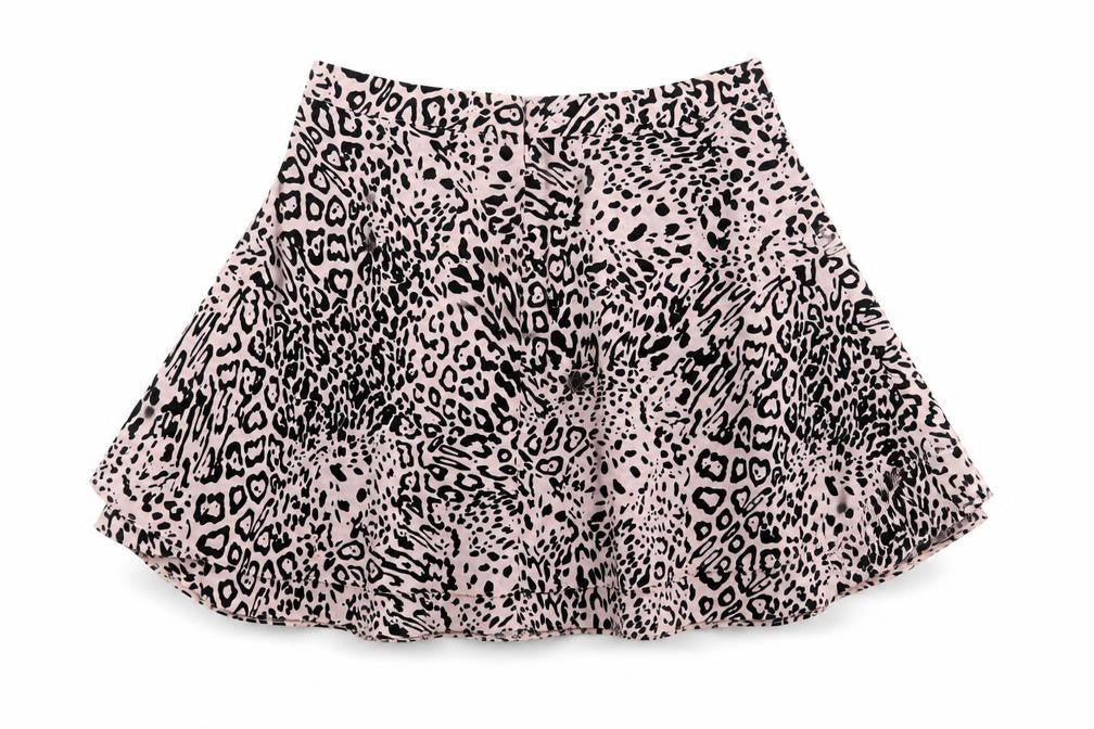 ASOS Womens Pink Animal Print  A-Line Skirt Size 16