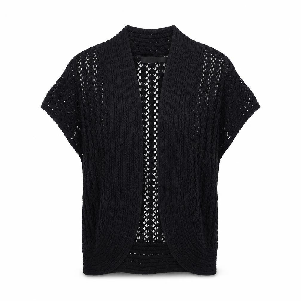 George Womens Black  Knit Cardigan Jumper Size 14