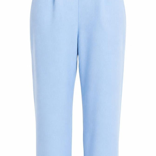 Preworn Womens Blue   Trousers  Size 14 L27 in - stretch waistband
