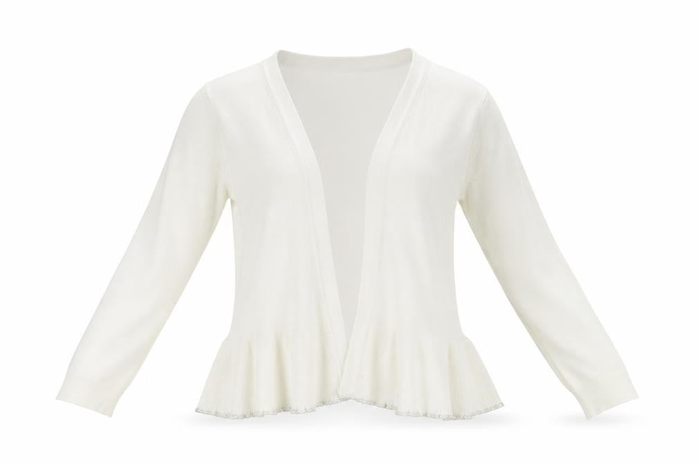M&Co Womens Ivory   Cardigan Jumper Size 12