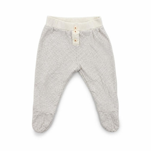 John Lewis  Baby Beige Striped  Sweatpants Trousers Size Newborn