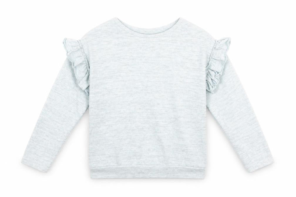 Front view of H&M girls’ blue basic casual, size 9-10, years