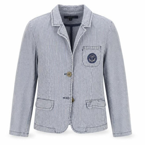 j jeans Girls Blue Striped  Jacket  Size 10 Years