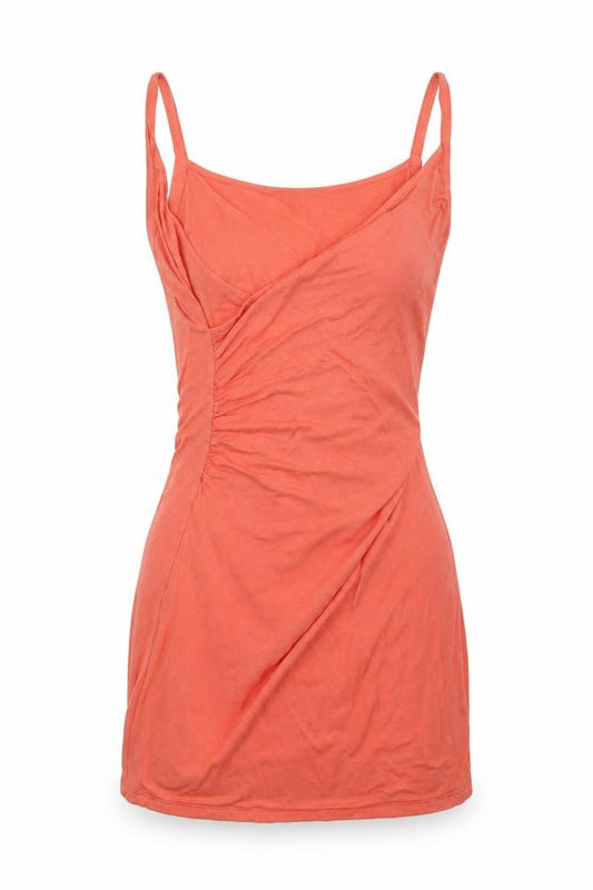 Front view of Beach Time women’s pink a-line, size UK 10