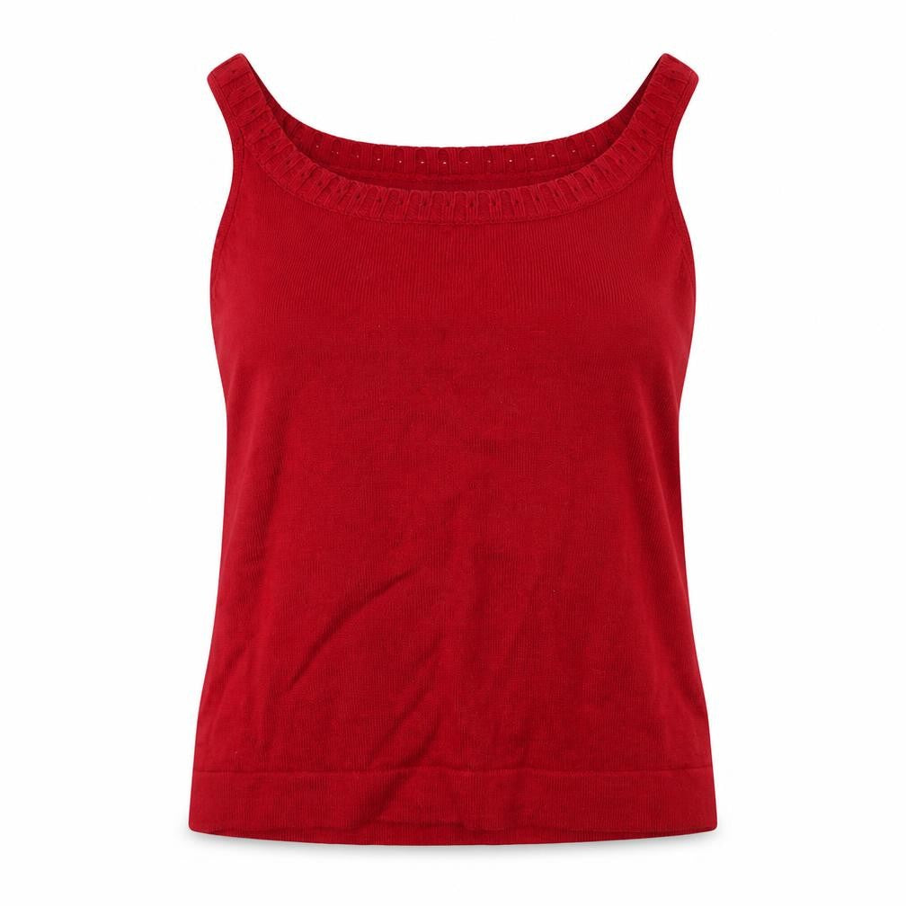 Front view of liz calborne women’s blue jumper, size S