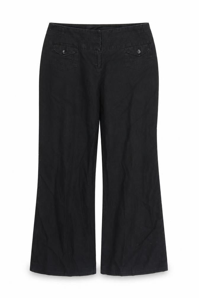 hoxton chic Womens Black    Trousers Size 14 L27 in
