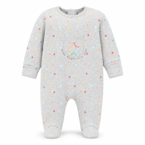 Matalan Baby Grey Geometric  Babygrow One-Piece Size 0-3 Months