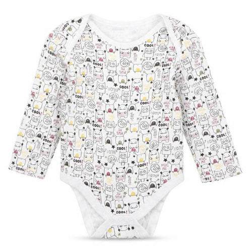 Primark Baby White Geometric  Babygrow One-Piece Size 12-18 Months