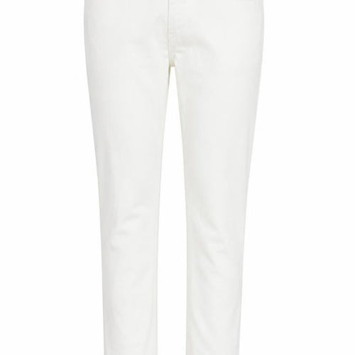 Denim & Co. Womens White   Skinny Jeans Size 32 L29 in