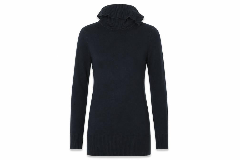 Front view of ARKITECT FEMME women’s black jumper, size S